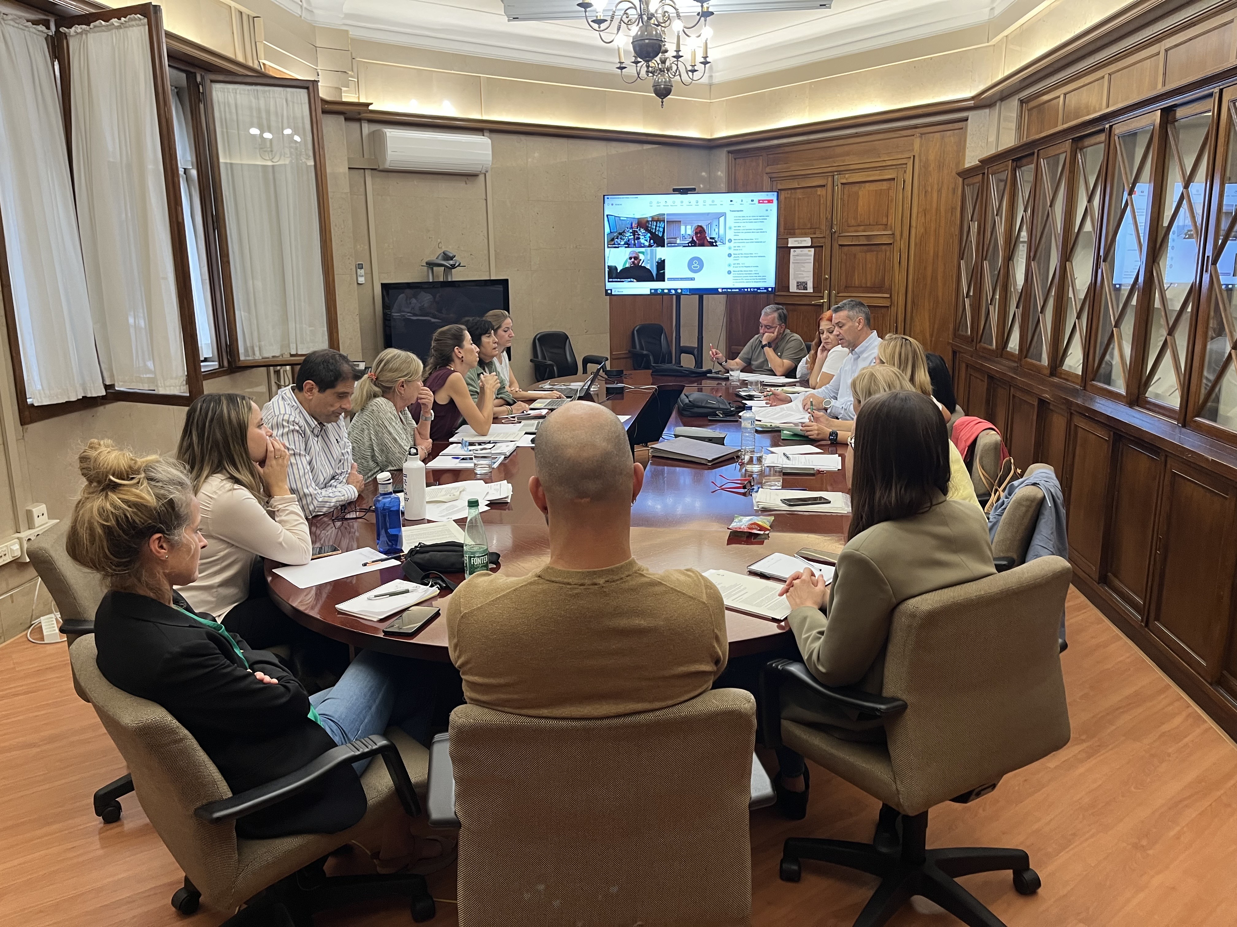 Reunión de la Mesa Sectorial del Instituto Nacional de Gestión Sanitaria (INGESA).