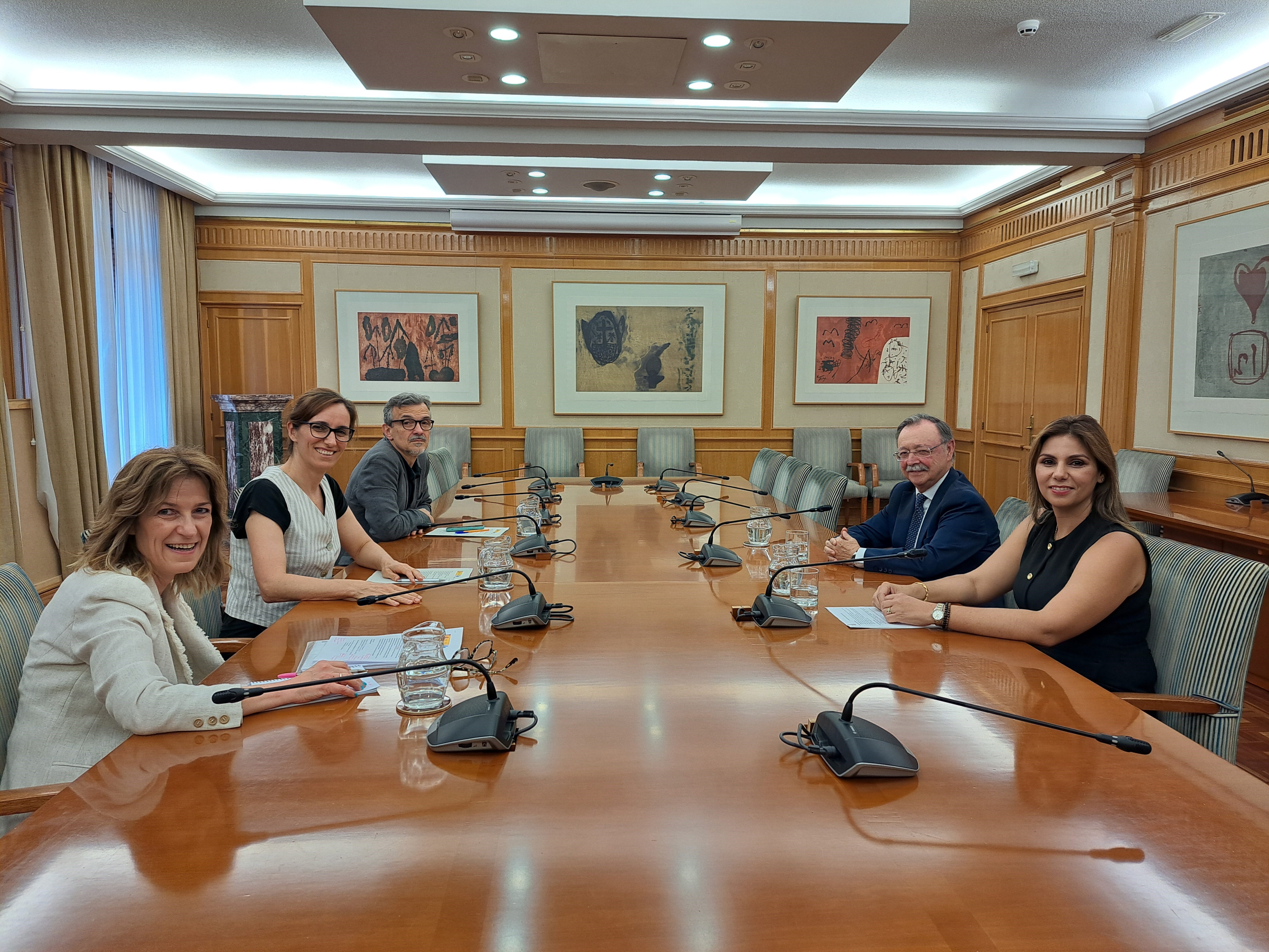 Reunión de la ministra de Sanidad con el presidente de la Ciudad Autónoma de Ceuta